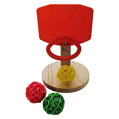 Geardeangloow Vogeltraining Basketball Spielzeug Papagei Intelligenz Spielzeug Papagei Vögel Spielzeug, Stil B Geardeangloow Vogeltraining Basketball Spielzeug Papagei Intelligenz Spielzeug Papagei Vögel Spielzeug, Stil B von Geardeangloow