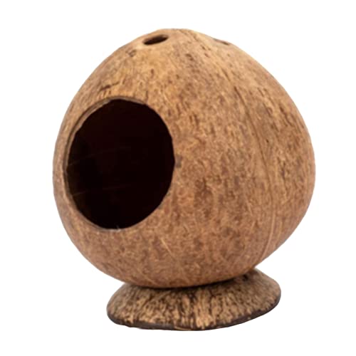 Hamsterkäfig Haustierversteck Nest Kokosnuss Hütte Bett Haus für Häschen Mäuse Frettchen Stil 3 von Geardeangloow