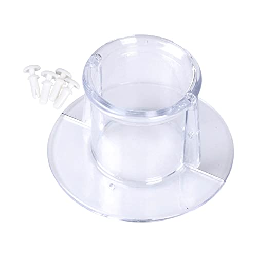 Papageienhalsband, Sicherheits-Nackenband, Schutzperlenhalsband für Ara, Vögel, Nagetiere, L, transparent Papageienhalsband, Sicherheits-Nackenband, Schutzperlenhalsband für Ara, Vögel, Nagetiere, L, transparent von Geardeangloow