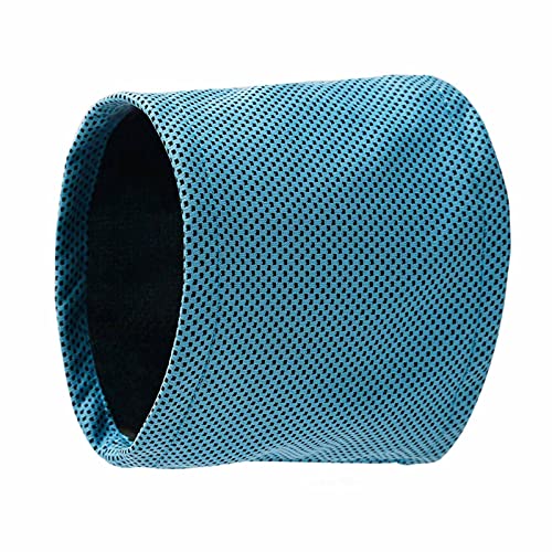 Blau Chill Down Dog Ice Bandana Sofort Kühlendes Haustier Bandana Atmungsaktiv von Geavonyg