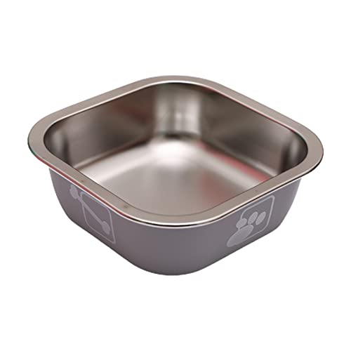 Edelstahlkatze Katze Fütterungshunde Haustier Fütterung Tragbares Haustierhundwasser Anti Schlupf Edelstahlschalen Schalen Edelstahlkatze Katze Fütterungshunde Haustier Fütterung Tragbares Haustierhundwasser Anti Schlupf Edelstahlschalen Schalen von Geavonyg