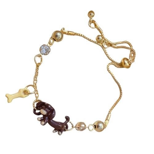 Elegantes Wursthund Hunde Armband Einzigartige Leichtmetall Dackel Armband Accemien Accemien Verschenke Für Haustier Enthusiasten Trendige Frauen Accessoires von Geavonyg