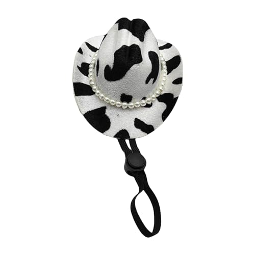 Fedoras Eleganter Hund Fedoras Verstellbares Kostüm Für Mode Haustier Tragen Halloween Outfit Accessoires Hunde Cowboy Großes Kleines Kostüm von Geavonyg
