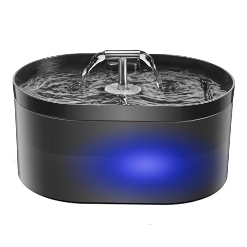 Geavonyg 2.2L Kapazität Automatisch T Ausguss Pet Water Fountain Mit Niedrigen Geräuschpumpen Leicht Zu Reinigen Zu Reinigen Haustier Trinkschalen Für Hausgebrauch Trinkmaschine Mit Hoher Kapazität von Geavonyg