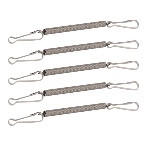 Geavonyg 5LOTS PET PET RANKBITS CAGE Ersatzfeder Hamster Feder Federbefestigungselemente Für Kleine Tierhydratisierungslösung Haustieranhang von Geavonyg