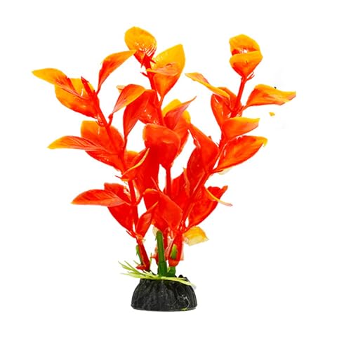 Geavonyg Aquarien Landschaft Künstliches Blattterrarium Landschaft Garnelenanlagen Statue Aquarien Lebensraum Dekore Harz Aquarium Dekore von Geavonyg