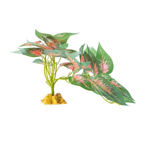 Geavonyg Falsches Gras Für Reptilienlebensräume Und Künstliche Pflanze Lebensräume Gehäuse Flexible Und Sichere Dekoration Künstliche Pflanze von Geavonyg