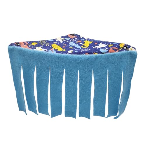 Geavonyg Hideaway Versteck Schlaf Käfig Nest Für Meerschweinchen Schlaf Ecke Zuckergleiter Hängematten Hackenhörnchen von Geavonyg