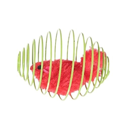 Geavonyg Interaktives Katzenspielzeug Niedliche Plüsch Mäuse In Eisendrahtkugeln Spielen Fangstraining Für Kätzchen Pet Supplies Interaktiv Für Langeweile Geavonyg Interaktives Katzenspielzeug Niedliche Plüsch Mäuse In Eisendrahtkugeln Spielen Fangstraining Für Kätzchen Pet Supplies Interaktiv Für Langeweile von Geavonyg