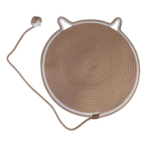 Geavonyg Katzen Kratzen Matten Bett Kratzfestes Baumwollseil Cartoon Kätzchen Ohr Für Haustier Innen Gewebte Katzen Kratzen Matte Geavonyg Katzen Kratzen Matten Bett Kratzfestes Baumwollseil Cartoon Kätzchen Ohr Für Haustier Innen Gewebte Katzen Kratzen Matte von Geavonyg