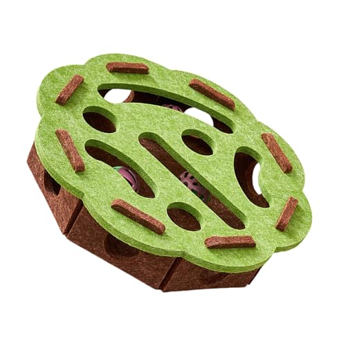 Geavonyg Katzenanreicherungs Puzzlespielzeug Für Kognitive Entwicklung Ungiftiger Filzgewebe Mehrere Löcher Innenspiele Puzzle Box Spiel Interaktives Katzen Spielzeug Geavonyg Katzenanreicherungs Puzzlespielzeug Für Kognitive Entwicklung Ungiftiger Filzgewebe Mehrere Löcher Innenspiele Puzzle Box Spiel Interaktives Katzen Spielzeug von Geavonyg