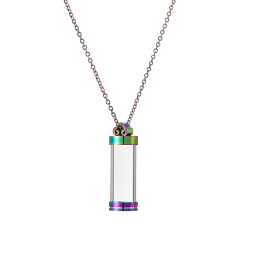 Geavonyg Memorial Schmuck Locket Halskette Asche Aufbewahrung Bremation Hält Halskette Einstellbare Kette Erinnerungen Urn Anhänger Memorial Anhänger von Geavonyg