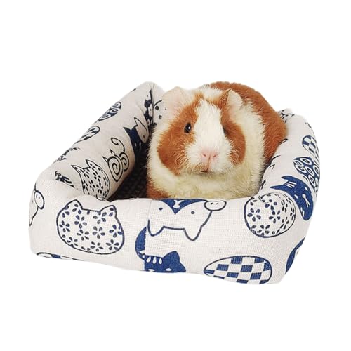 Geavonyg Natürliches Weiches Bett Schlafmatte Weiche Pad Spielzeug Für Kleine Tierische Mausbett Hamster Kaninchen Kissen Käfigkissen Hamster Stuhl Geavonyg Natürliches Weiches Bett Schlafmatte Weiche Pad Spielzeug Für Kleine Tierische Mausbett Hamster Kaninchen Kissen Käfigkissen Hamster Stuhl von Geavonyg