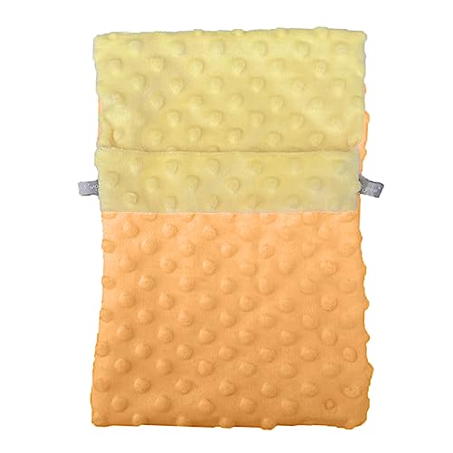 Geavonyg Plüsch Haustier Hamster Schlafsack Hänge Nest Zuckergleiter Sittiche Cockatiel Schlafsäcke Hängematte Vögel Winter Nest Schlafbeutel von Geavonyg