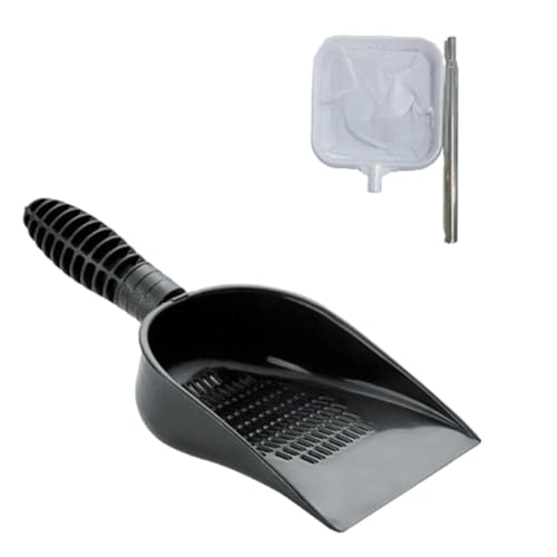 Geavonyg Praktische Aquarien Heavels Sieb Sand Scooper Reiniger NET Für Fischtank Aquarien Reiniger Schaufel Fischtank Wartungstromwerkzeug von Geavonyg