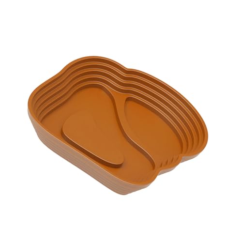 Geavonyg Schildkrötenkletternplattform Mit Rampen Design Wasserbecken Reptilien Fütterung Badepool Plastikschale Sonnenbade Tablett Reptilien Füttern Und Badeschale von Geavonyg