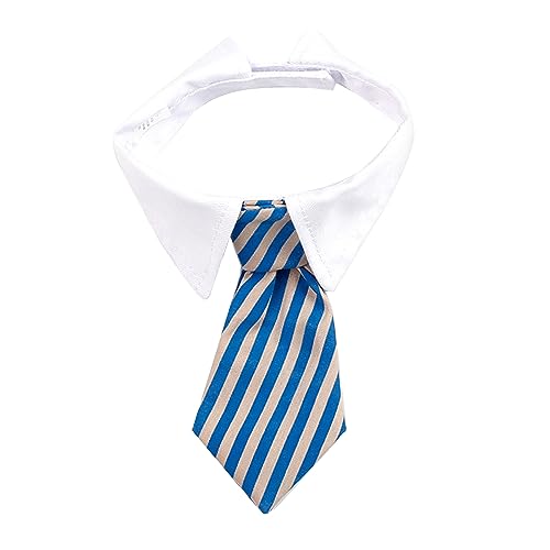 Geavonyg Stripe Print Fliege Krawatte Für Hunde Katze Pflegezubehört Geavonyg Stripe Print Fliege Krawatte Für Hunde Katze Pflegezubehört von Geavonyg