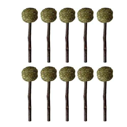 Nagetiere Schleifen Snacks Graskau Training Versorgt Natürliche Grasstangen Molaren Spielzeug Für Haustier Hamster Reißen Rissschleife Kaninchenspielzeug Für Langeweile von Geavonyg