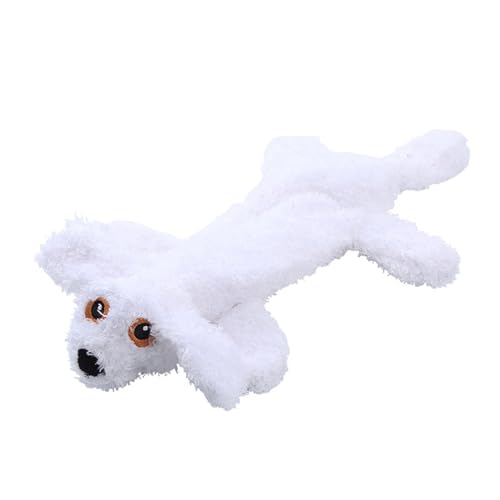 Pelzig Plüsch Welpe Form Hund Kaut Spielzeug Sicher Mit Rassel Sound Geschenk Für Kätzchen Rassel Sound Hund Kauspielzeug Für Zahnen von Geavonyg