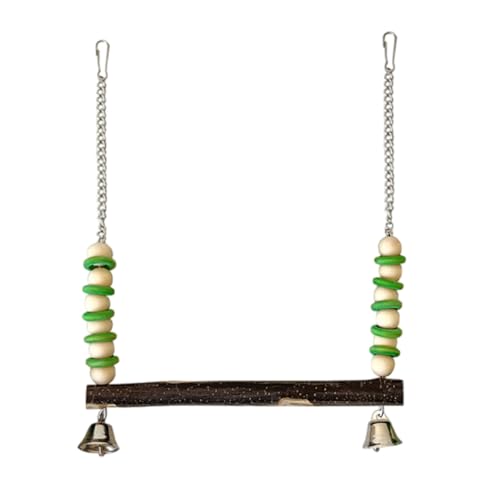 Vogel Fitnessstudio Schwung Spielzeug Birdcages Holzperlen Schwingen Kauen Für Kleine Mittelgroße Vogelkäfige Hangable Barches Barches Vogel Fitnessstudio Schwung Spielzeug Birdcages Holzperlen Schwingen Kauen Für Kleine Mittelgroße Vogelkäfige Hangable Barches Barches von Geavonyg