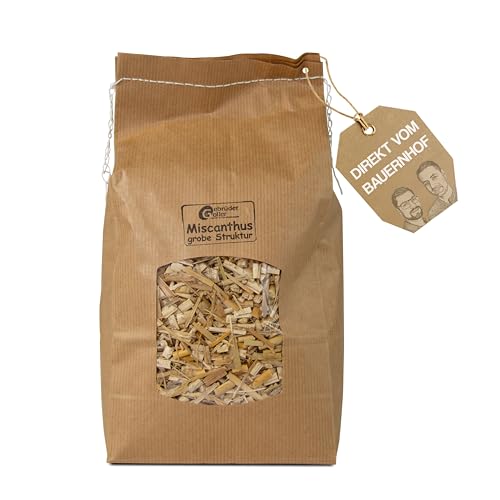 Gebrüder Goller Bio Miscanthus Einstreu grob - Staubarm & Saugstark - Einstreu für Kleintiere wie Kaninchen, Meerschweinchen, Hamster - Kleintierstreu aus biologischem Anbau - 30L 100% Natur Gebrüder Goller Bio Miscanthus Einstreu grob - Staubarm & Saugstark - Einstreu für Kleintiere wie Kaninchen, Meerschweinchen, Hamster - Kleintierstreu aus biologischem Anbau - 30L 100% Natur von Gebrüder Goller