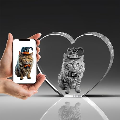 Personalisiertes Gedenkherz aus Kristallglas mit 3D-Foto – Erinnerungsstück für Haustiere – Liebevolles Andenken an Hunde, Katzen & andere Tiere – Hochwertige Lasergravur von Gedenkkristall Personalisiertes Gedenkherz aus Kristallglas mit 3D-Foto – Erinnerungsstück für Haustiere – Liebevolles Andenken an Hunde, Katzen & andere Tiere – Hochwertige Lasergravur von Gedenkkristall von Gedenk Kristall