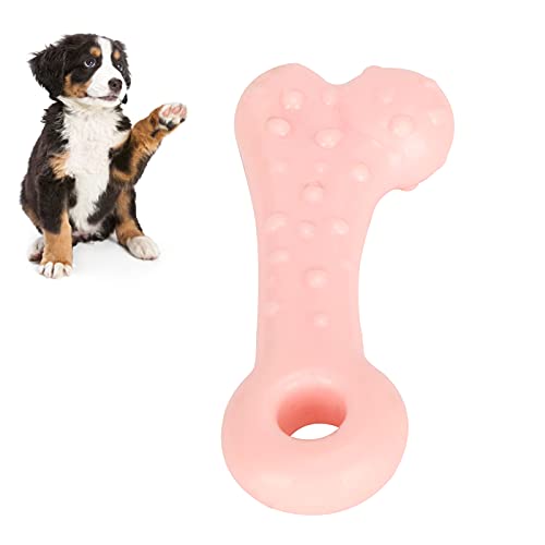 Gedourain Haustierzahnspielzeug, Knochenkauspielzeug TPR-Sicherheitsmaterial für kleine und mittelgroße Hunde(Small Bones-Powder) von Gedourain