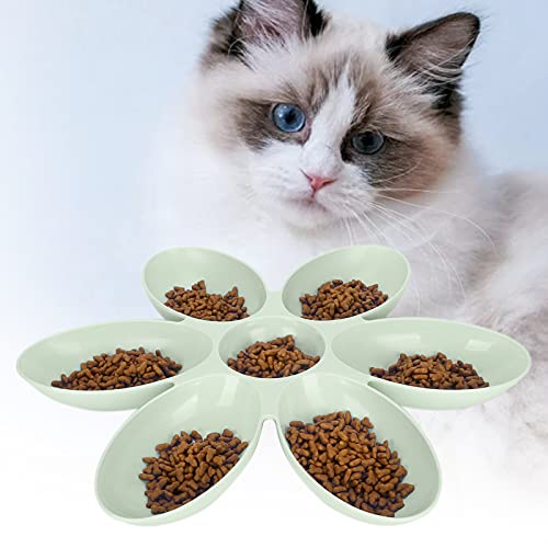 Gedourain Katzenfutternapf, Katzenfutter in Lebensmittelqualität und Wassernapf für Katzen, um Futter zu bekommen(Green) von Gedourain