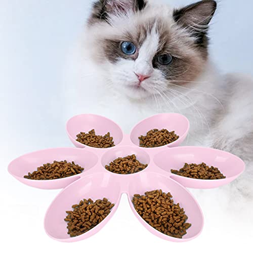 Gedourain Katzenfutternapf, Katzenfutter in Lebensmittelqualität und Wassernapf für Katzen, um Futter zu bekommen(pink) von Gedourain