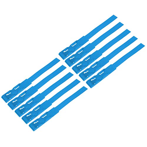 Identifikations-ID-Halsbänder Identifikationsring für Plastikrinder zur Identifizierung von Tieren für den Betrieb(blue) von Gedourain