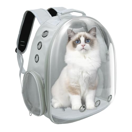 GeerDuo Katzenrucksack, von Fluggesellschaften zugelassene Luftpolster-Tragetasche für kleine, mittelgroße Hunde und Katzen, Weltraumkapsel, Haustier-Tragetasche, Hund, Wanderrucksack, Reisetasche GeerDuo Katzenrucksack, von Fluggesellschaften zugelassene Luftpolster-Tragetasche für kleine, mittelgroße Hunde und Katzen, Weltraumkapsel, Haustier-Tragetasche, Hund, Wanderrucksack, Reisetasche von GeerDuo