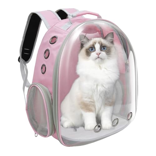 GeerDuo Katzenrucksack, von Fluggesellschaften zugelassene Luftpolster-Tragetasche für kleine, mittelgroße Hunde und Katzen, Weltraumkapsel, Haustier-Tragetasche, Hund, Wanderrucksack, Reisetrage GeerDuo Katzenrucksack, von Fluggesellschaften zugelassene Luftpolster-Tragetasche für kleine, mittelgroße Hunde und Katzen, Weltraumkapsel, Haustier-Tragetasche, Hund, Wanderrucksack, Reisetrage von GeerDuo