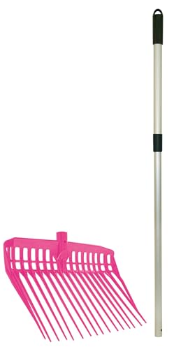 Gege Ecofork Dunggabel/Alu Teleskopstiel, pink von Gege