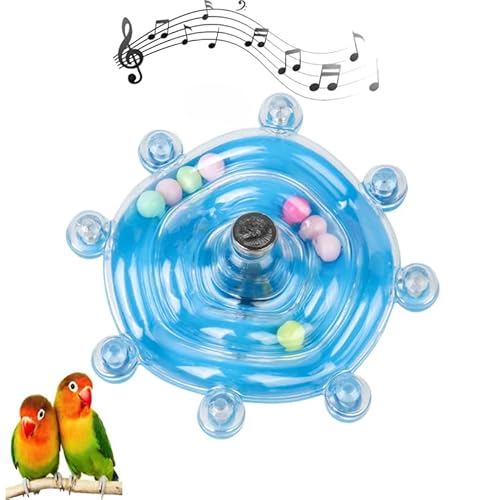 Drehbares Spielzeug für Vögel, lustiges Spielzeug für Papageien, Spielzeug, Vogelspielzeug für Käfig, Unterhaltung, Kauübungen, bunt, interaktives Spinnrad, Rassel oder kleine, mittelgroße Drehbares Spielzeug für Vögel, lustiges Spielzeug für Papageien, Spielzeug, Vogelspielzeug für Käfig, Unterhaltung, Kauübungen, bunt, interaktives Spinnrad, Rassel oder kleine, mittelgroße von Gehanico