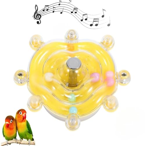 Drehbares Spielzeug für Vögel, lustiges Spielzeug für Papageien, Spielzeug, Vogelspielzeug für Käfig, Unterhaltung, Kauübungen, bunt, interaktives Spinnrad, Rassel oder kleine, mittelgroße Drehbares Spielzeug für Vögel, lustiges Spielzeug für Papageien, Spielzeug, Vogelspielzeug für Käfig, Unterhaltung, Kauübungen, bunt, interaktives Spinnrad, Rassel oder kleine, mittelgroße von Gehanico