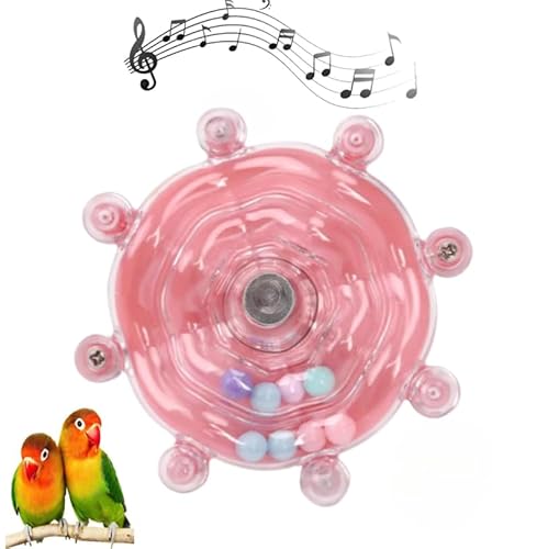 Drehbares Spielzeug für Vögel, lustiges Spielzeug für Papageien, Spielzeug, Vogelspielzeug für Käfig, Unterhaltung, Kauübungen, bunt, interaktives Spinnrad, Rassel oder kleine, mittelgroße Drehbares Spielzeug für Vögel, lustiges Spielzeug für Papageien, Spielzeug, Vogelspielzeug für Käfig, Unterhaltung, Kauübungen, bunt, interaktives Spinnrad, Rassel oder kleine, mittelgroße von Gehanico