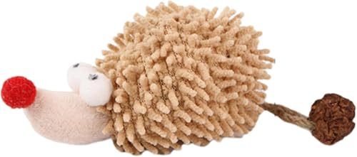 Gehanico Niedliches Katzenspielzeug, quietschendes Plüsch-Hundespielzeug, Igelform, Katzenspielzeug, Haustier-Kauspielzeug für Katzen, knisterndes Katzenbeißspielzeug, Stofftier-Kauspielzeug für Hunde Gehanico Niedliches Katzenspielzeug, quietschendes Plüsch-Hundespielzeug, Igelform, Katzenspielzeug, Haustier-Kauspielzeug für Katzen, knisterndes Katzenbeißspielzeug, Stofftier-Kauspielzeug für Hunde von Gehanico