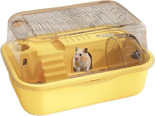 Hamsterkäfig aus Acryl, Kleintier-Lebensräume, Haustierzubehör für Hamster, Meerschweinchen, transparente Sichtplatten, doppellagiger Käfig (1 Stück) von Gehanico