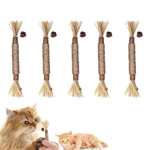 Silvervine Zahnstab, natürliches Katzenminze-Kauspielzeug für Kätzchen, Zahnreinigung, Silvervine Zahnstab, beruhigende Katze, Angst und Stress, Katzen-Zahnstäbchen, Kätzchen-Spielzeug für Silvervine Zahnstab, natürliches Katzenminze-Kauspielzeug für Kätzchen, Zahnreinigung, Silvervine Zahnstab, beruhigende Katze, Angst und Stress, Katzen-Zahnstäbchen, Kätzchen-Spielzeug für von Gehanico