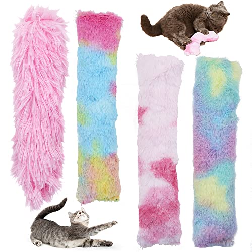 Katzenminze-Spielzeug für Katzen, 4 Stück, interaktives Katzen-Kauspielzeug, Plüsch-Kätzchen-Spielzeug, Zubehör, Farbverlauf, für den Innenbereich, kleine Haustiere, Katzen, Zahnreinigung, Spielen Katzenminze-Spielzeug für Katzen, 4 Stück, interaktives Katzen-Kauspielzeug, Plüsch-Kätzchen-Spielzeug, Zubehör, Farbverlauf, für den Innenbereich, kleine Haustiere, Katzen, Zahnreinigung, Spielen von Geluode