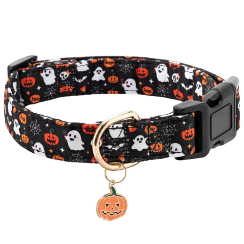 Gelwoo Hundehalsband aus Baumwolle, weich und niedlich, Welpenhalsband mit Dinosaurier-Muster, für Mädchen, weibliche und Jungen, verstellbare Schnalle, Haustierhalsband für kleine, mittelgroße und Gelwoo Hundehalsband aus Baumwolle, weich und niedlich, Welpenhalsband mit Dinosaurier-Muster, für Mädchen, weibliche und Jungen, verstellbare Schnalle, Haustierhalsband für kleine, mittelgroße und von Gelwoo