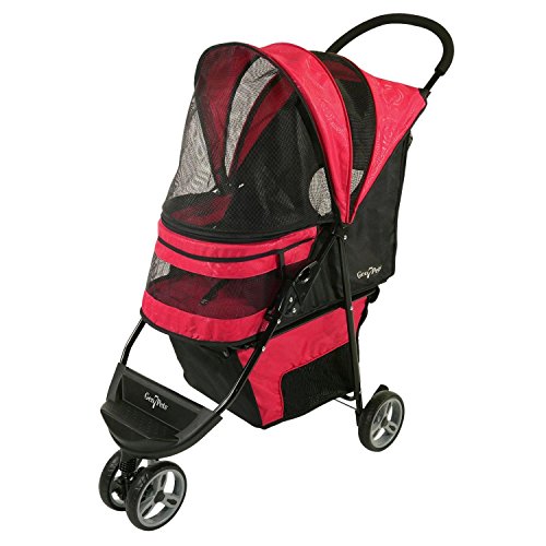 Gen7Pets Regal Plus Hunde-Kinderwagen – Raspberry Sorbet Haustier-Kinderwagen von Gen7Pets