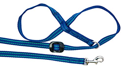 Gencon Clip am Halsband links, Marineblau/Jade von Gencon