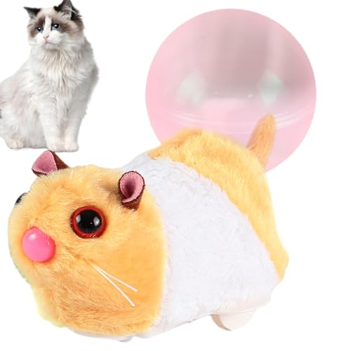 1/2 Stück Smart Ball Katzenspielzeug – Wag Giggle Ball | Interaktiver Rollball für Haustiere im niedlichen Tierstil, aktiver Rollball USB wiederaufladbar, mobiles Spielzeug für Katzen 1/2 Stück Smart Ball Katzenspielzeug – Wag Giggle Ball | Interaktiver Rollball für Haustiere im niedlichen Tierstil, aktiver Rollball USB wiederaufladbar, mobiles Spielzeug für Katzen von Generic
