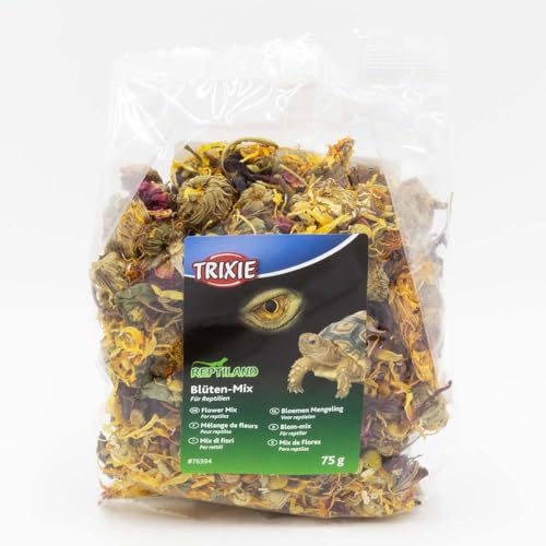 2X Trixie 76394 Blüten-Mix für Reptilien, 2x75 g = 150 g von Generic