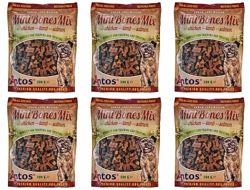 6 x 500 Gramm Mini Soft Treats Huhn Lamm Lachs Belohnungssnacks. Training Snacks Puppy Snack Hundesnacks 6 x 500 Gramm Mini Soft Treats Huhn Lamm Lachs Belohnungssnacks. Training Snacks Puppy Snack Hundesnacks von Generic