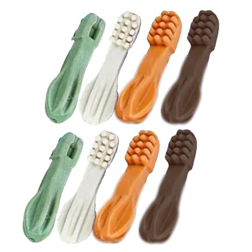 8 x Hundesticks – Treats für Haustiere, für Mundgesundheit und Atmung | Zahnreinigungsköpfe für kleine, mittelgroße und große Hunde, Denta Pflegestäbchen 8 x Hundesticks – Treats für Haustiere, für Mundgesundheit und Atmung | Zahnreinigungsköpfe für kleine, mittelgroße und große Hunde, Denta Pflegestäbchen von Generic
