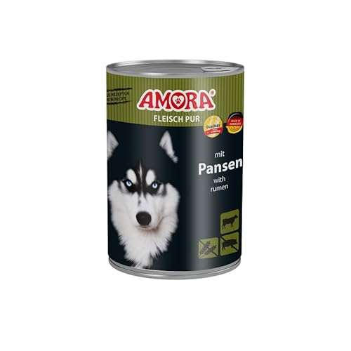Amora Dog Hundefutter | 6X 400g Pansen | Keine Aroma-, Farb- und Konservierungsstoffe | Nassfutter für Hunde von Generic