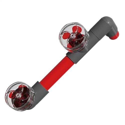 Aquarium-Filterauslass – Aquarium-Ventilator | Automatisch rotierendes Lüfter-Set | Filtersieb-Zubehör für Wasser-Enthusiasten | Effizientes Kühlsystem für Aquarien Aquarium-Filterauslass – Aquarium-Ventilator | Automatisch rotierendes Lüfter-Set | Filtersieb-Zubehör für Wasser-Enthusiasten | Effizientes Kühlsystem für Aquarien von Generic