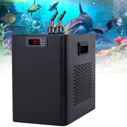 Aquarium Kühler Wasser 42 Gal, leise, für Eisbad, mit Pumpe und 3 m Rohr für Hydrokultur, FreshSaltFish, Coral Shrimp, 300 l Aquarium Kühler Wasser 42 Gal, leise, für Eisbad, mit Pumpe und 3 m Rohr für Hydrokultur, FreshSaltFish, Coral Shrimp, 300 l von Generic